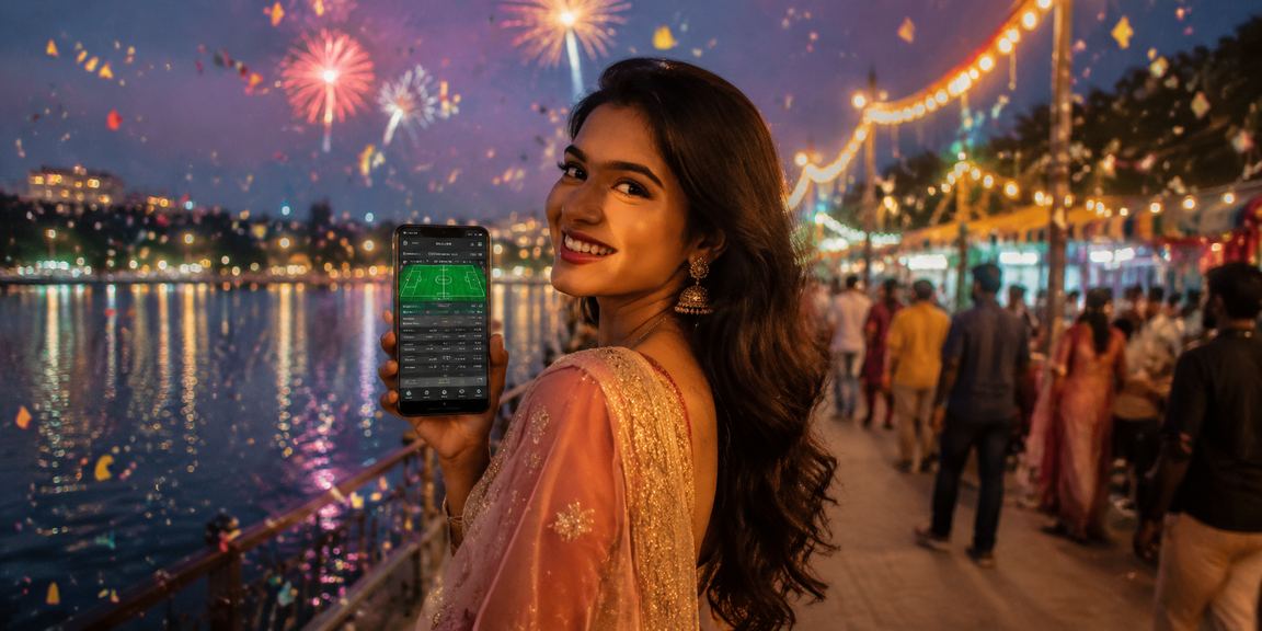 ঢাকায় স্পোর্টস বেটিং রাতের বাজারের আলোকসজ্জা